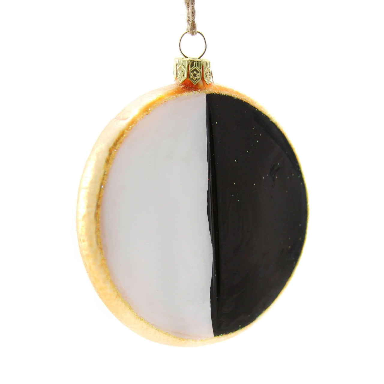 Cody Foster Ornaments Black and White Cookie Ornament by Cody Foster