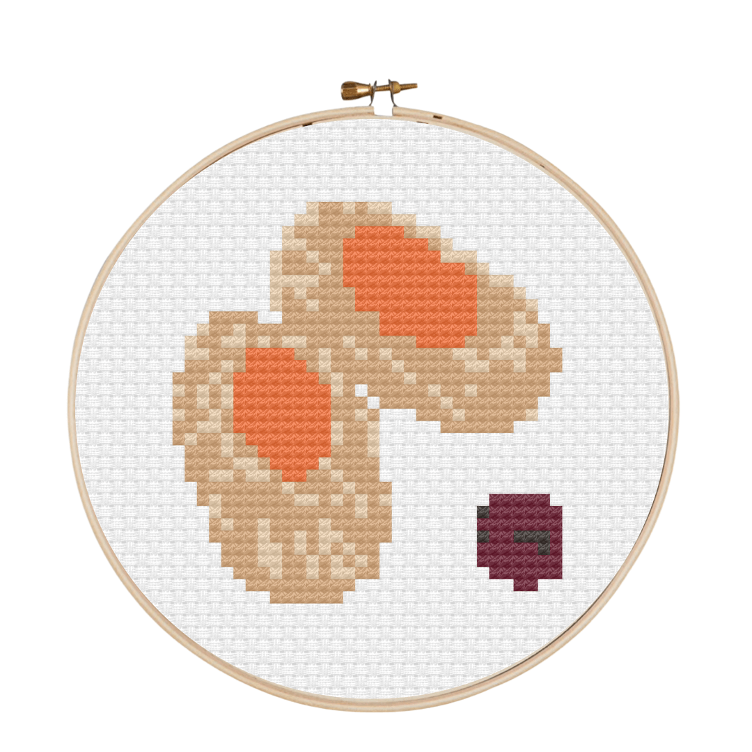 Michigan Craft Co. - Gefilte Fish Cross Stitch Kit - ModernTribe