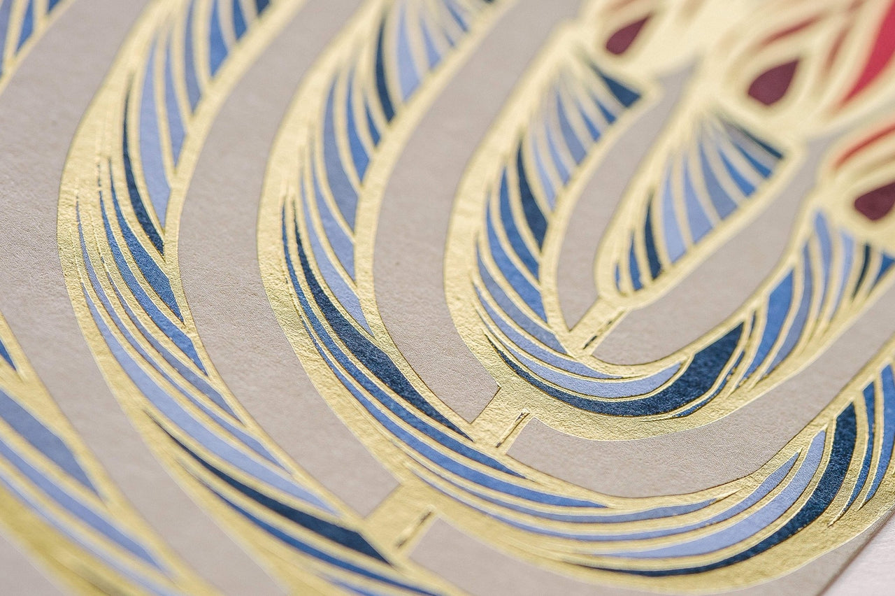 Good JuJu Ink - Nouveau Menorah Hanukkah Cards - Boxed Set of 6 - ModernTribe