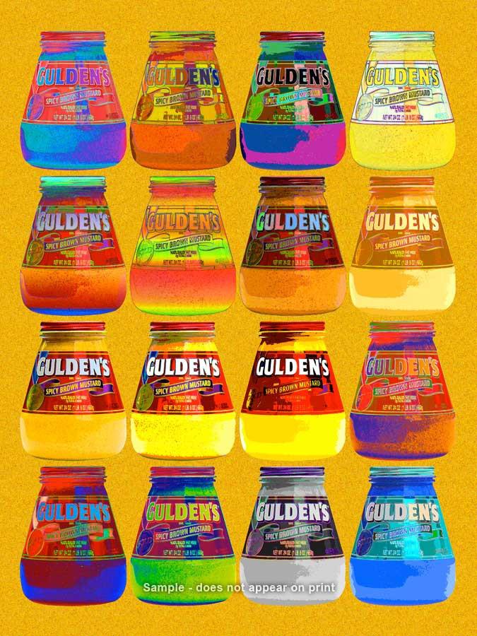 Murray Eisner - Gulden's Mustard Pop Art Print - ModernTribe