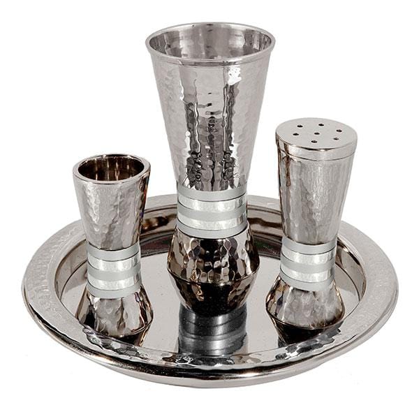 Yair Emanuel - Silver Hammered Havdalah Set by Yair Emanuel - ModernTribe