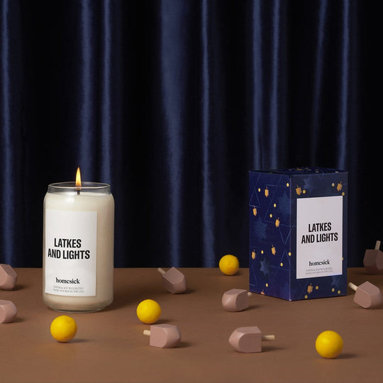 Latkes and Lights Candle by Homesick