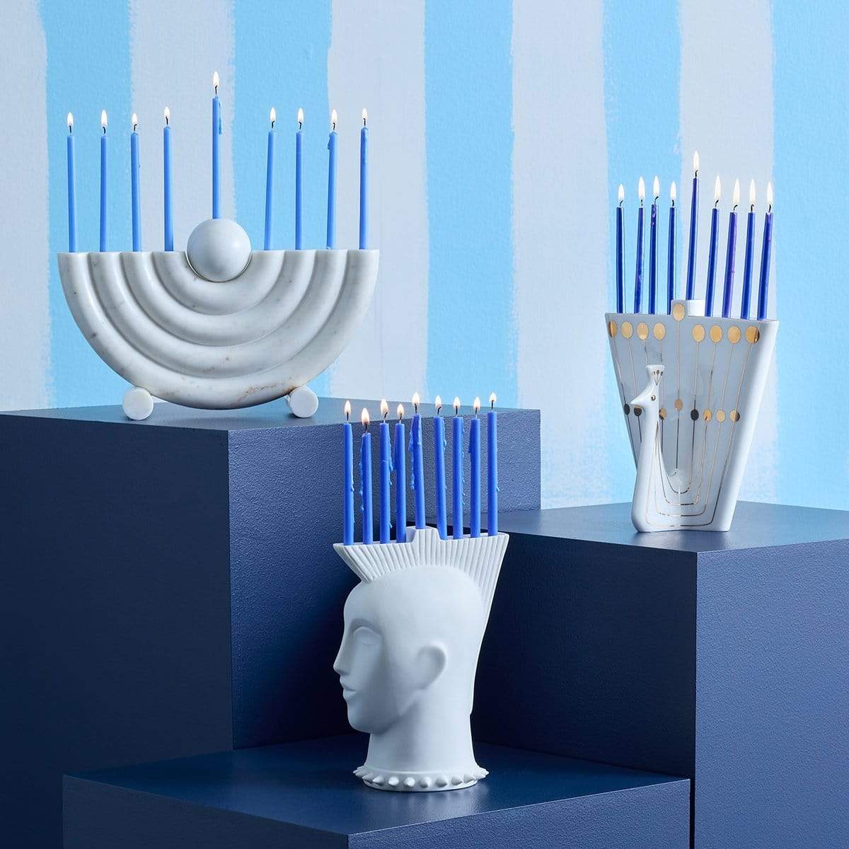 Jonathan Adler - Bullseye Menorah by Jonathan Adler - ModernTribe