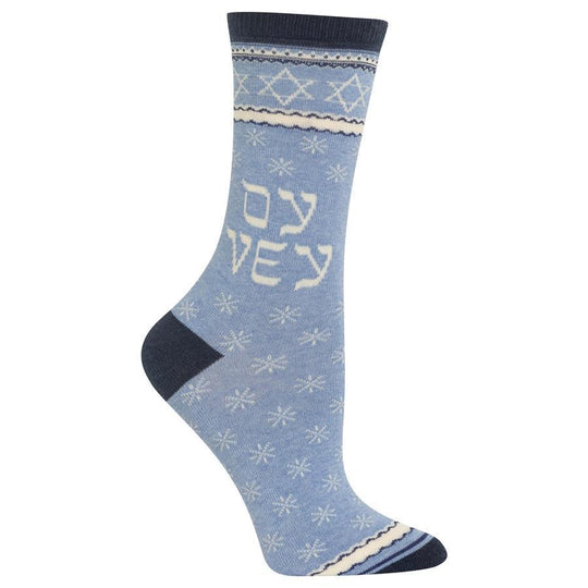 Women's Oy Vey Star Crew Socks