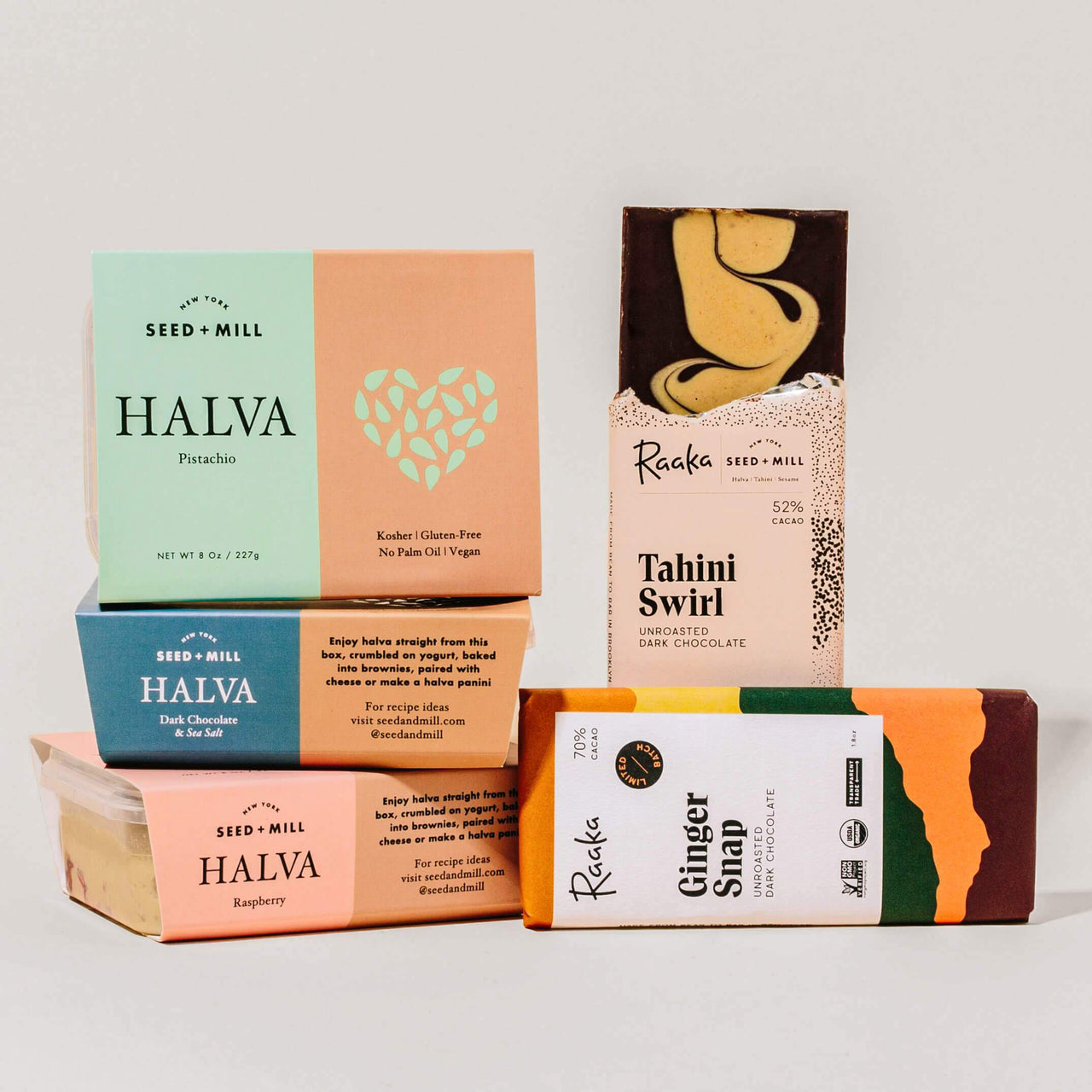 Seed + Mill - Seed + Mill Halva Happy Hanukkah Gift Box - ModernTribe