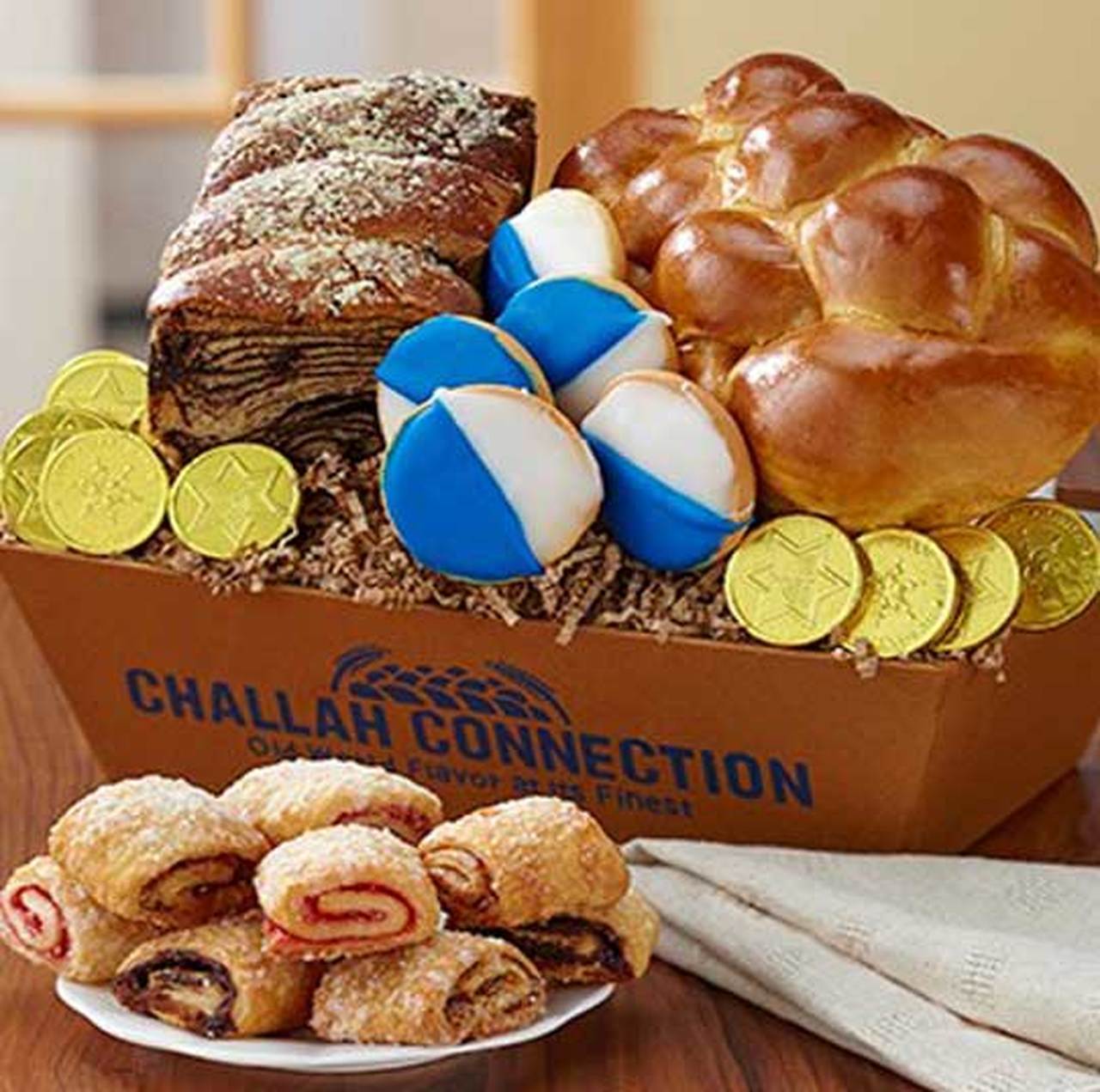 Challah Connection - Chanukah Traditions Basket - ModernTribe