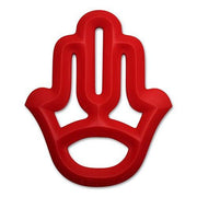 Little Standout Teether Red Hamsa Silicone Teether