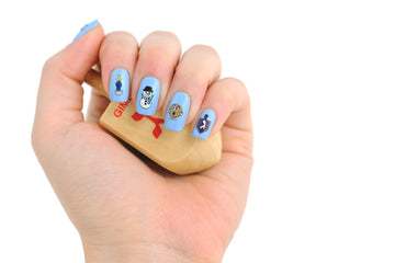 Midrash Manicures Other Default Maccabean Manicures Hanukkah Nail Decals