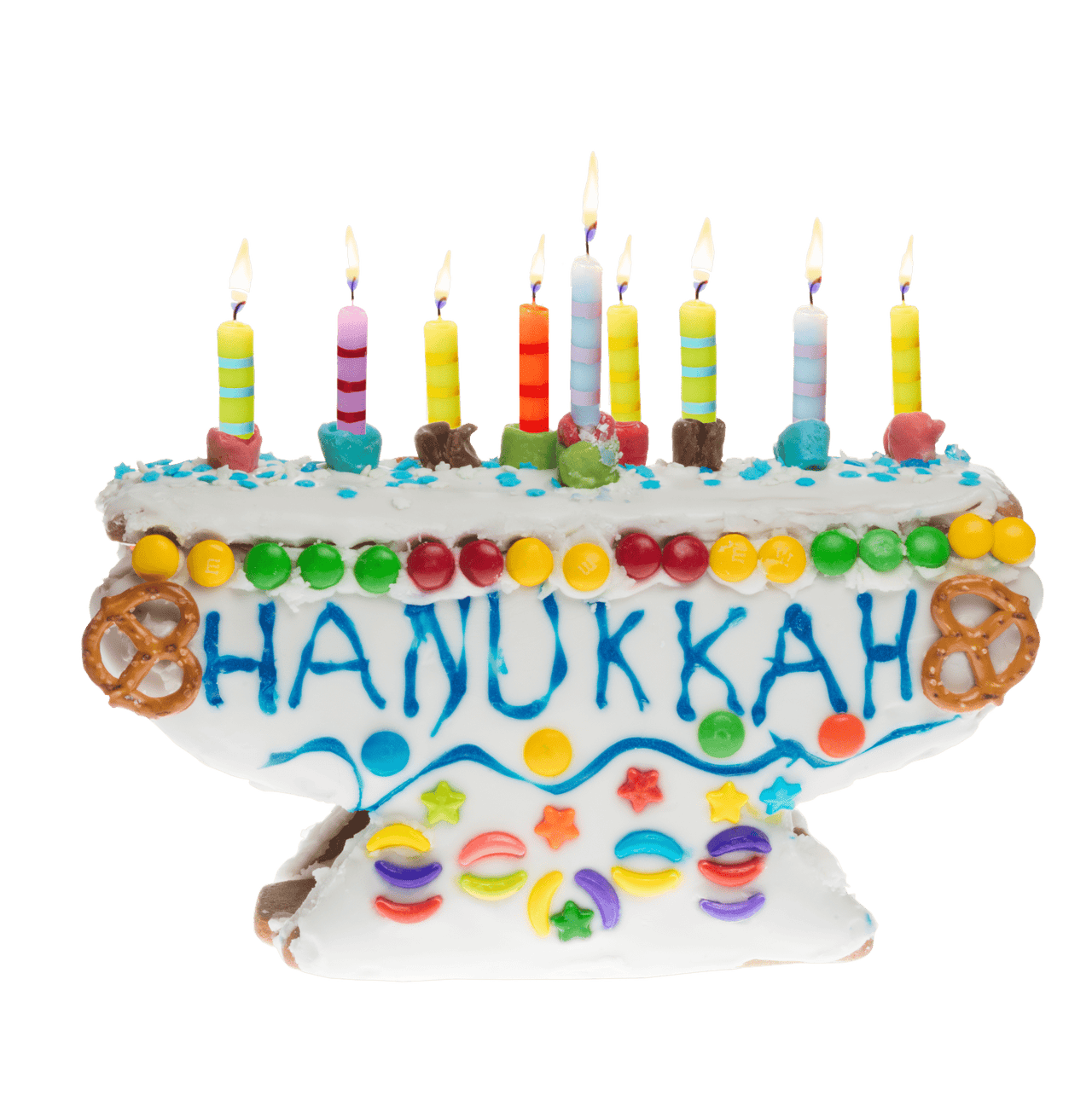 Linda's Gourmet Latkes - Sweet Menorah Gingerbread Kit - ModernTribe