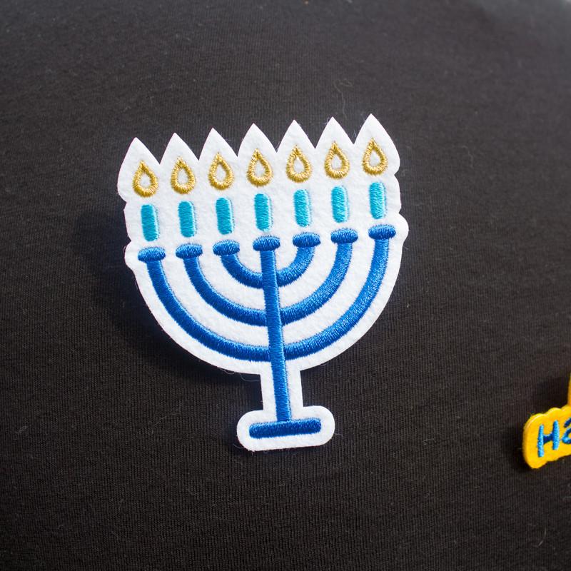 Decor Craft Brooches or Lapels Instant Ugly Hanukkah Sweater Kit/Pins