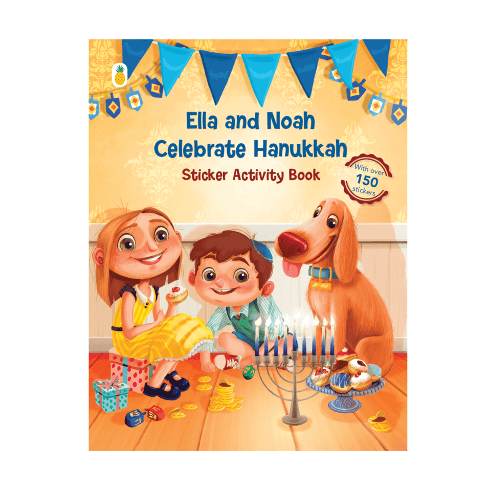 Ella and Noah - Ella and Noah Celebrate Hanukkah: Sticker Activity Book - ModernTribe