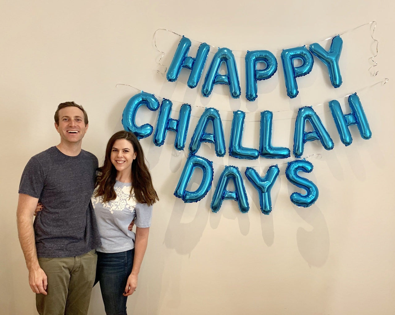 Instaballoons - Happy Challah Days Balloon Banner - ModernTribe
