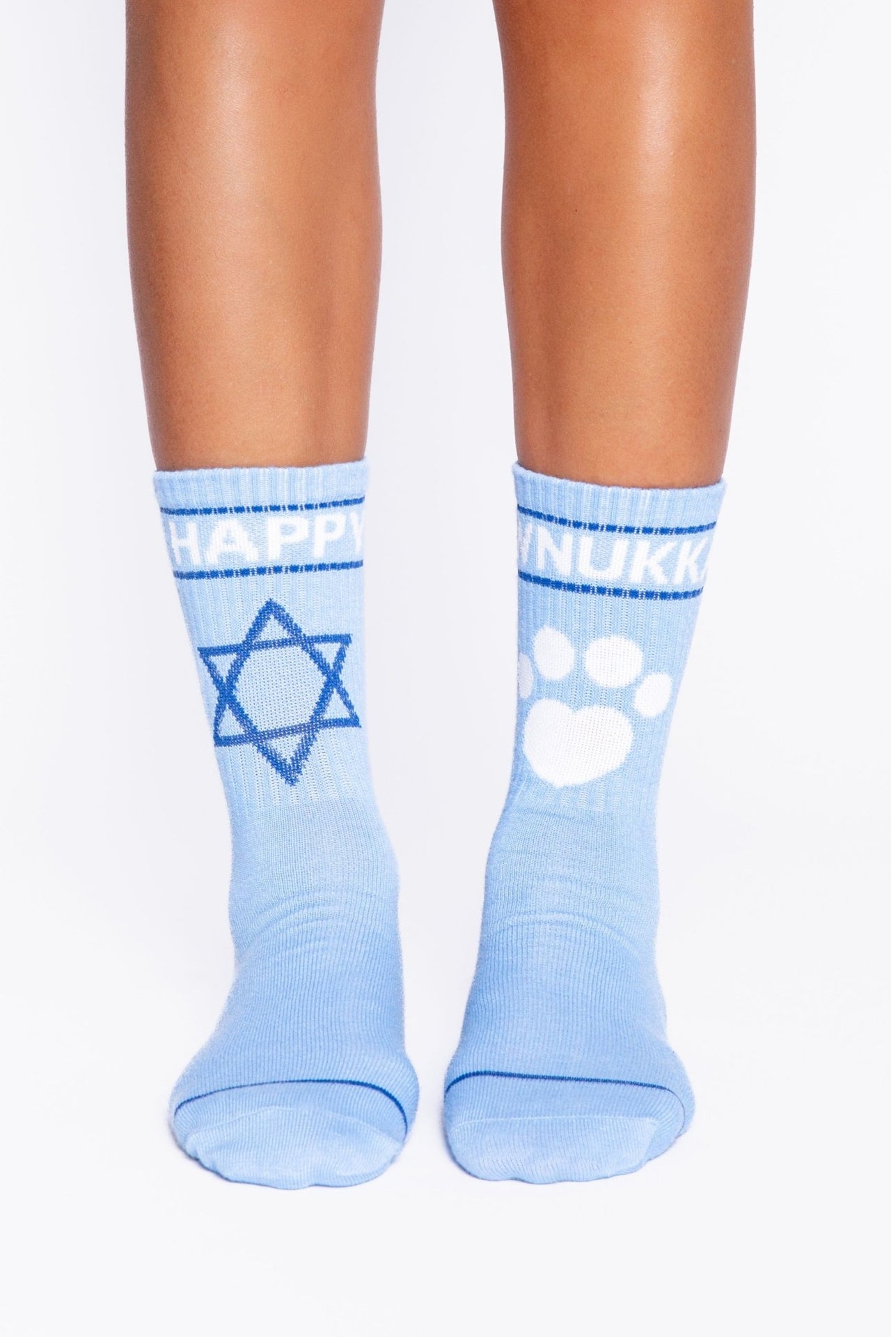 PJ Salvage - Cozy Happy Pawnukkah Socks - ModernTribe