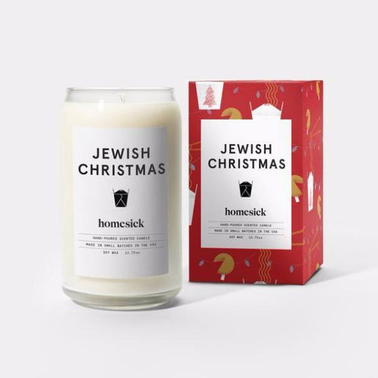 Jewish Christmas Candle by Homesick