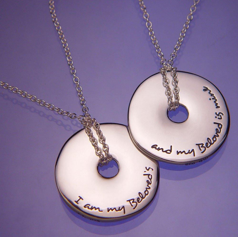 Laurel Elliott - I Am My Beloved's Sterling Silver Necklace - ModernTribe