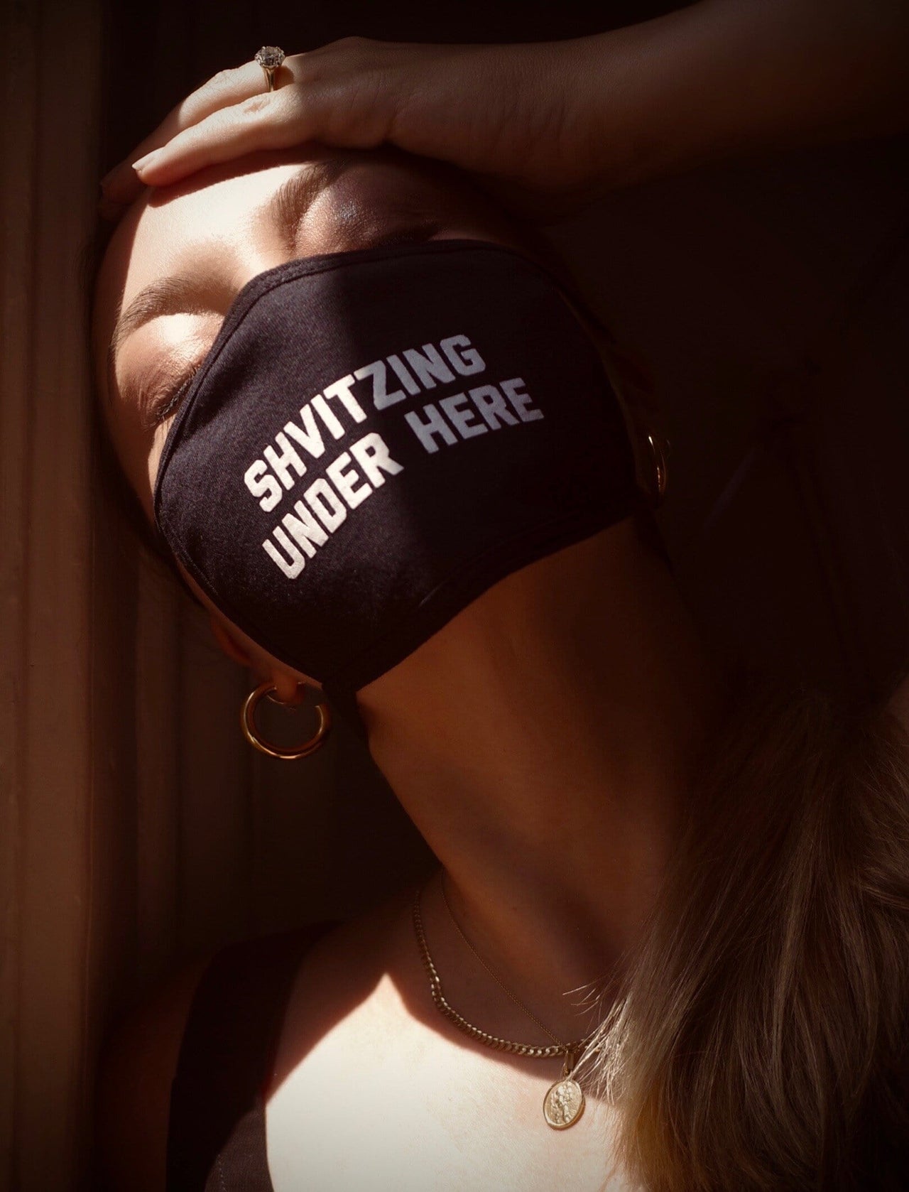 Unkosher Market - Shvitzing Under Here Mask - 100% Cotton - ModernTribe