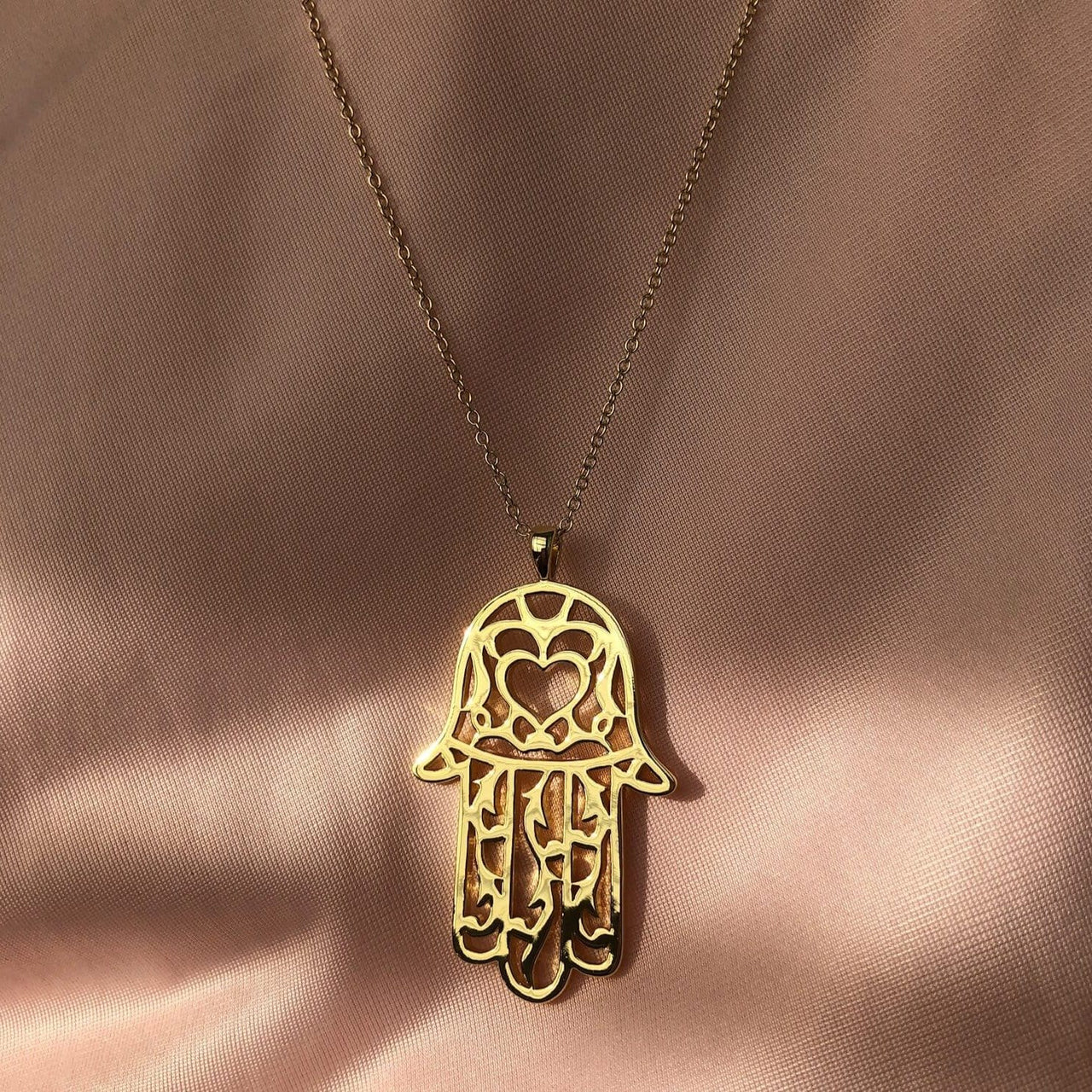Hamsa Alek - Moroccan Hamsa Love Necklace - ModernTribe