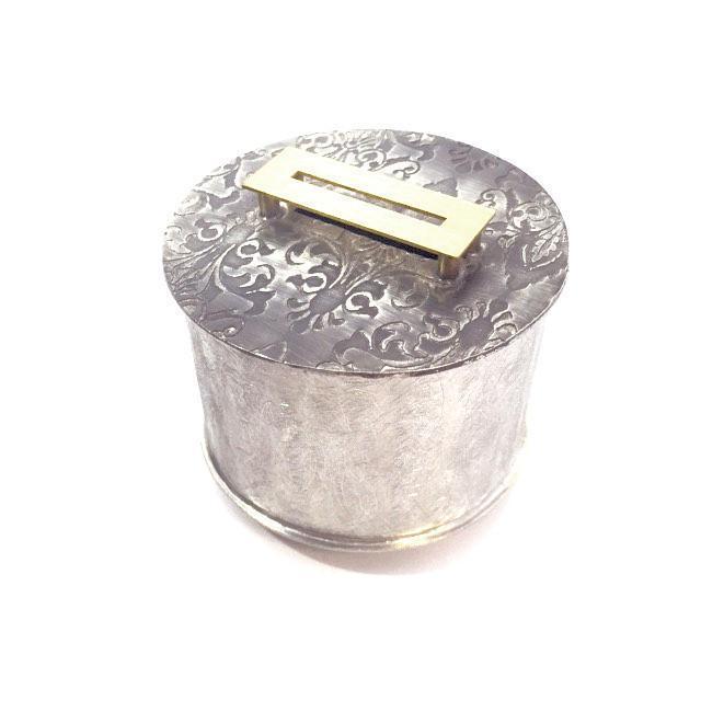 Joy Stember - Small Round Tzedakah Box by Joy Stember - ModernTribe