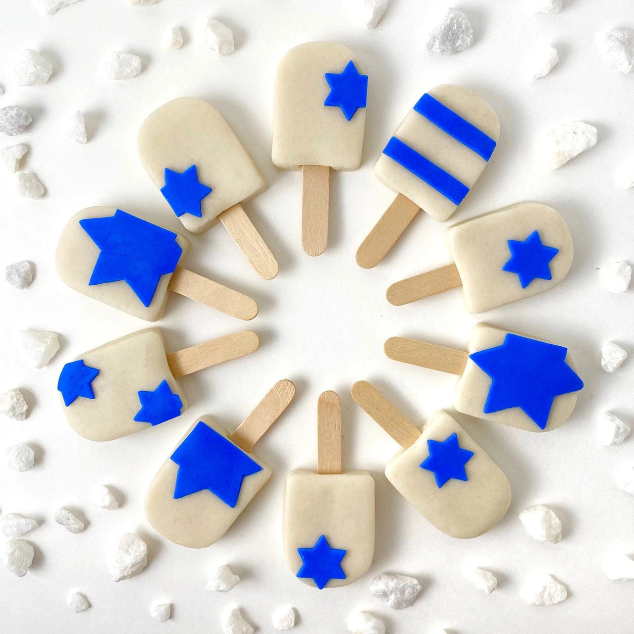 Marzipops - Marzipan Celebrate Israel Popsicles - ModernTribe