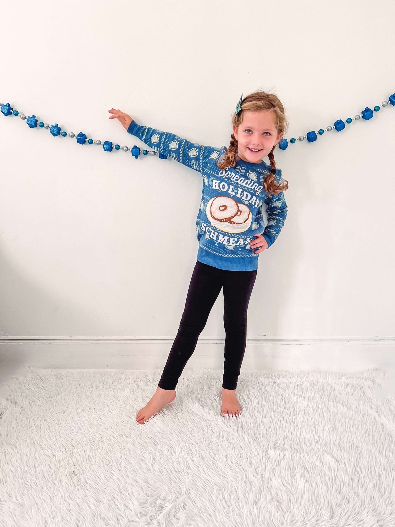 ModernTribe - Kids Spreading Holiday Schmear Sweater by Tipsy Elves + ModernTribe (Sizes XS - XL) - ModernTribe