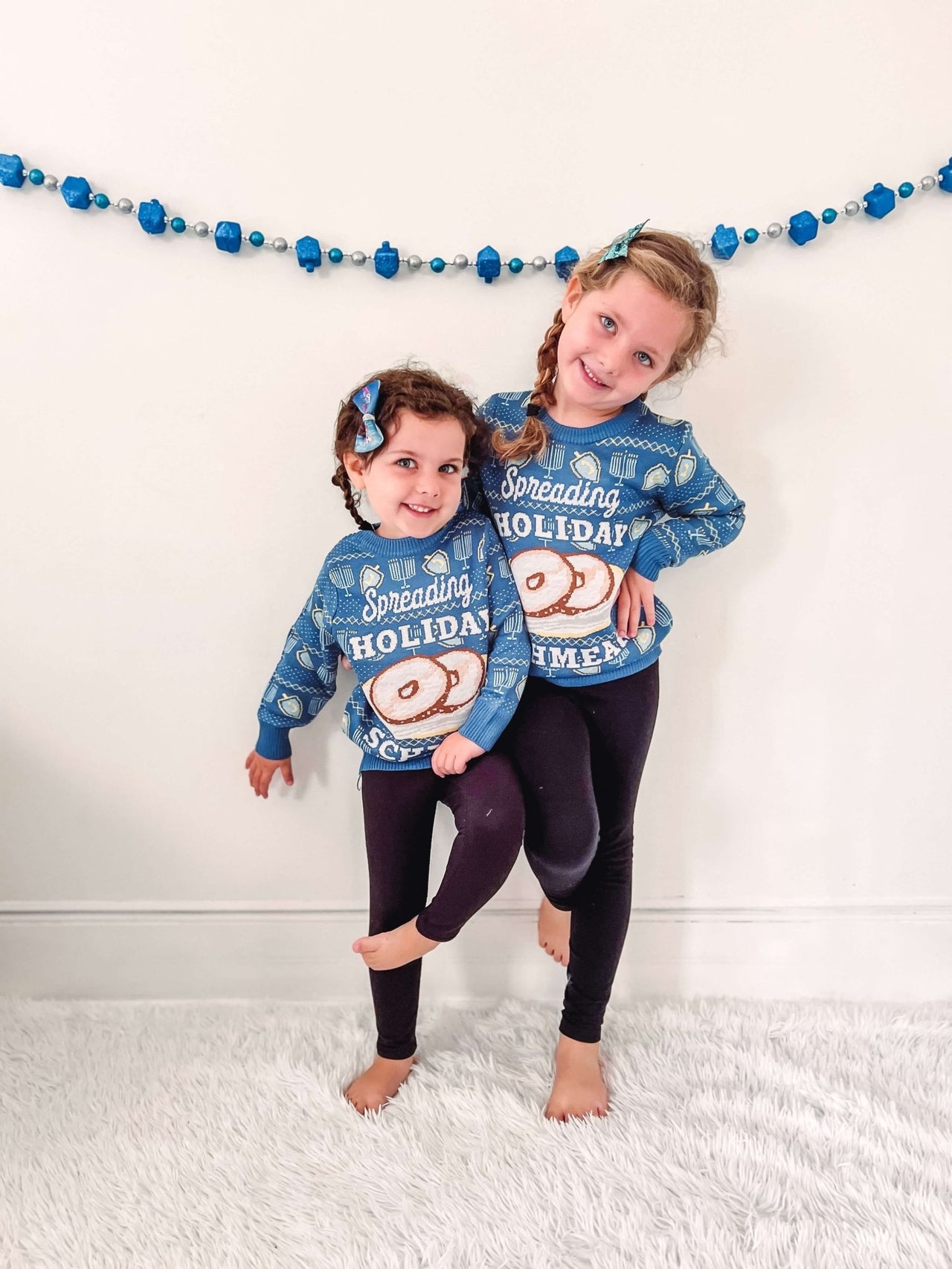 ModernTribe - Kids Spreading Holiday Schmear Sweater by Tipsy Elves + ModernTribe (Sizes XS - XL) - ModernTribe