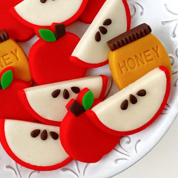 Marzipops Food Marzipan Apples and Honey Tiles