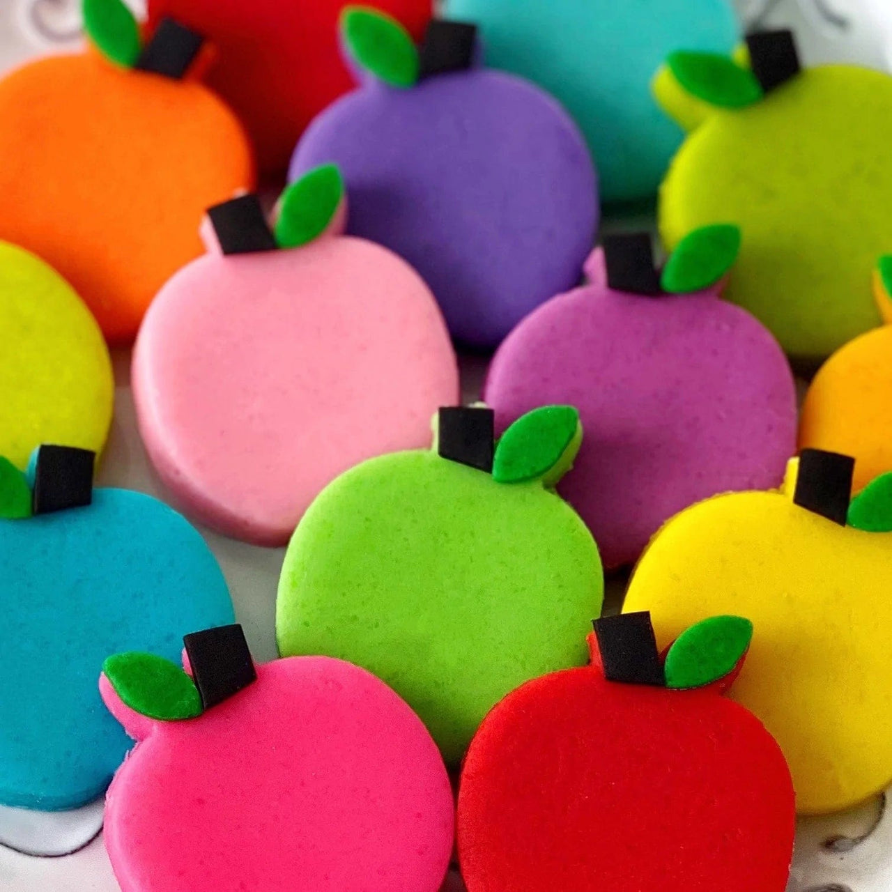 Marzipops - Marzipan Rosh Hashanah Rainbow Apple Tiles - ModernTribe