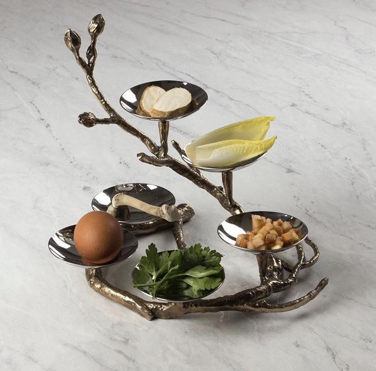 Quest - Branch to Freedom Seder Plate - Bronze - ModernTribe