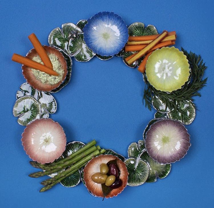 Quest - Multi - Color Lotus Seder Plate - ModernTribe