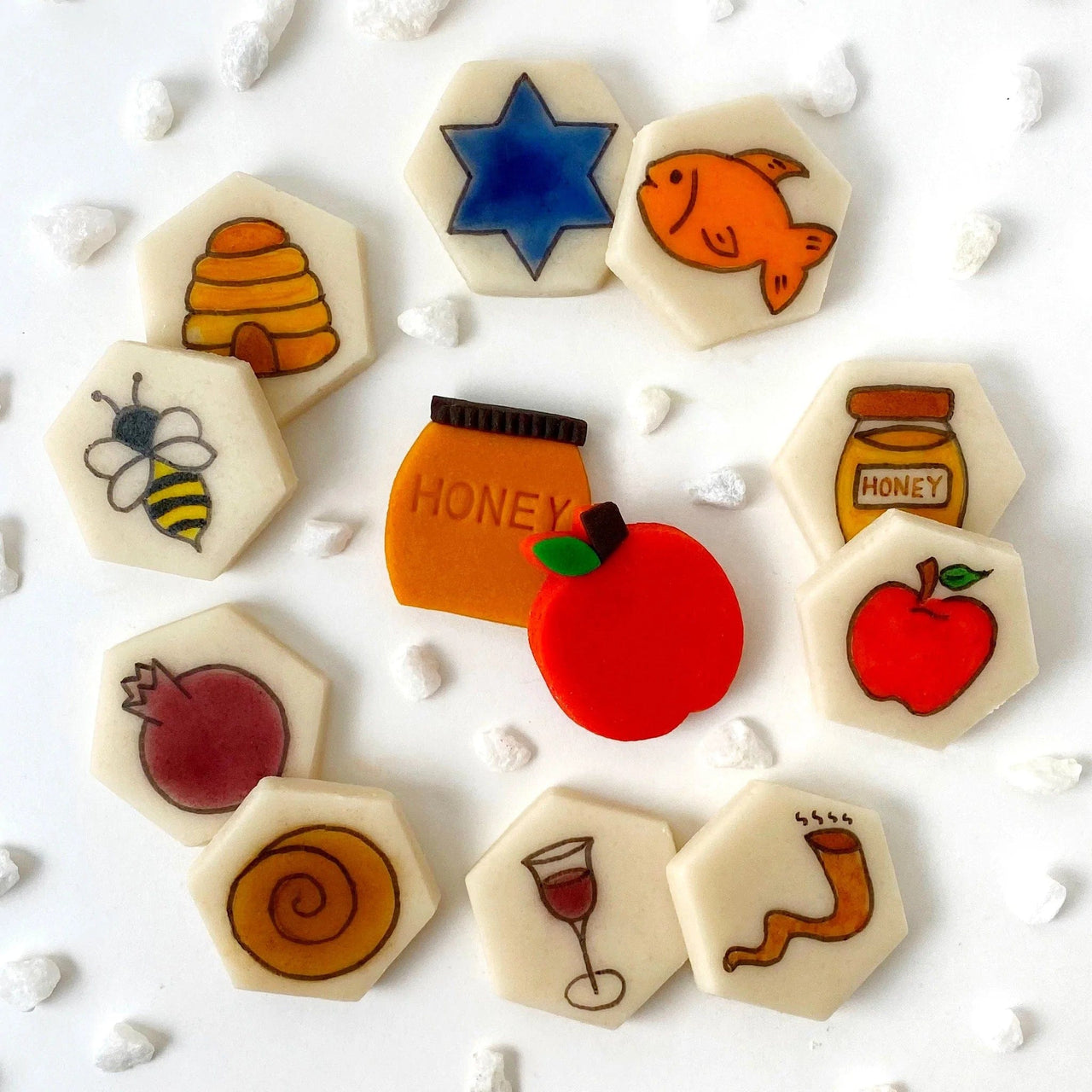 Marzipops - Marzipan Rosh Hashanah Tile Collection - ModernTribe