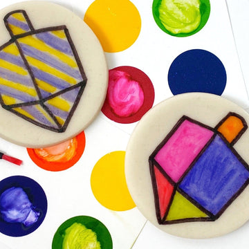 Marzipops Food Marzipan Paint-Your-Own Dreidels