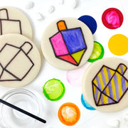 Marzipops Food Marzipan Paint-Your-Own Dreidels