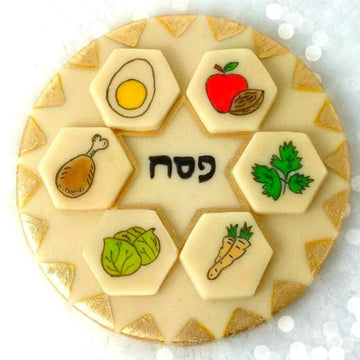 Marzipops Food Marzipan Seder Plate