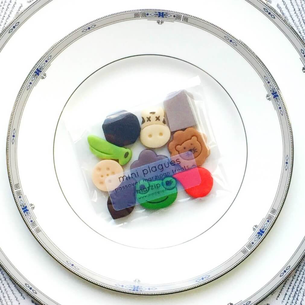 Marzipops Candy Marzipan Mini Ten Plagues - 4 Sets
