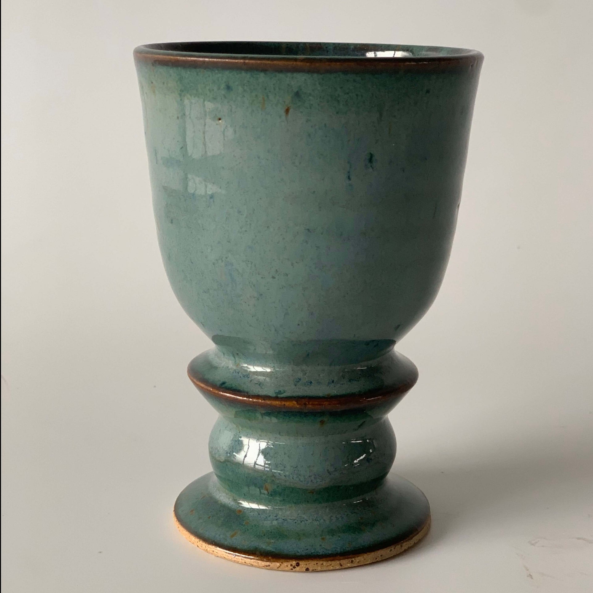 Rachael Pots Kiddush Cups Ceramic Kiddush Cup by Rachael Pots - Dark Blue