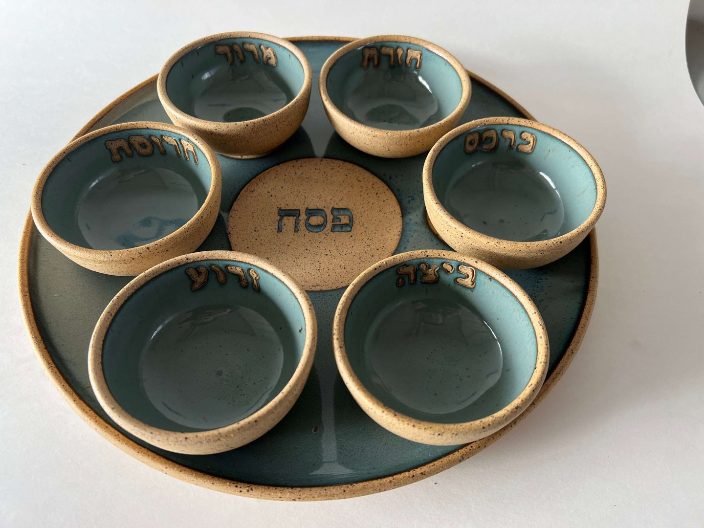 Rachael Pots - The Seder Plate by Rachael Pots - Dark Blue - ModernTribe