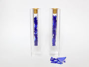 Mazel Tov Designs Candlesticks Gold Crystal Fill-Your-Own Wedding Shards Candleholders