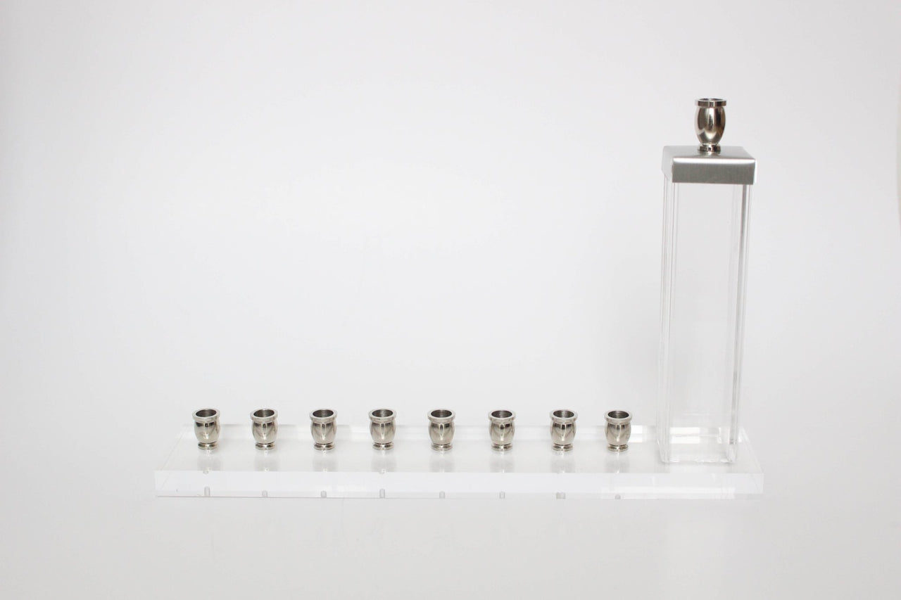 Mazel Tov Designs - Fill - Your - Own Wedding Shards Menorah - ModernTribe