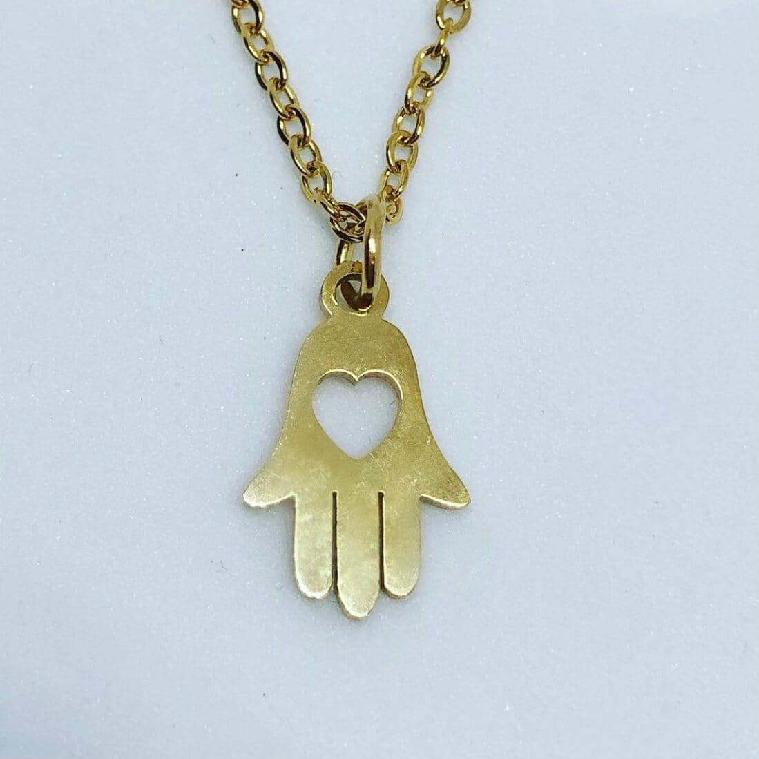 Hamsa Alek - Mini Hamsa Love Necklace - ModernTribe