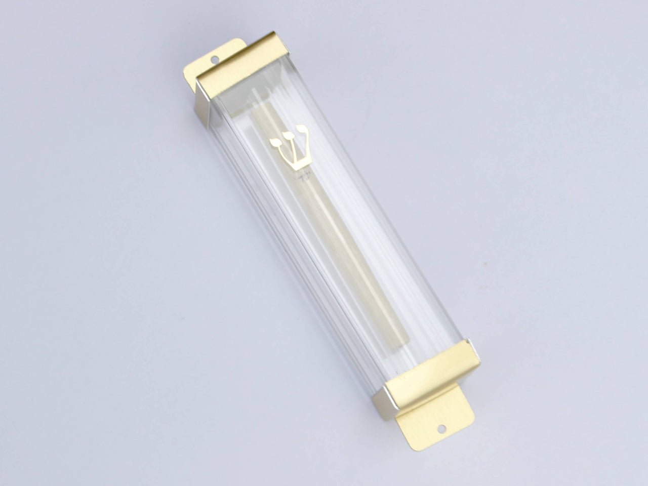 Mazel Tov Designs - Fill - Your - Own Wedding Shards Mezuzah - Gold - ModernTribe