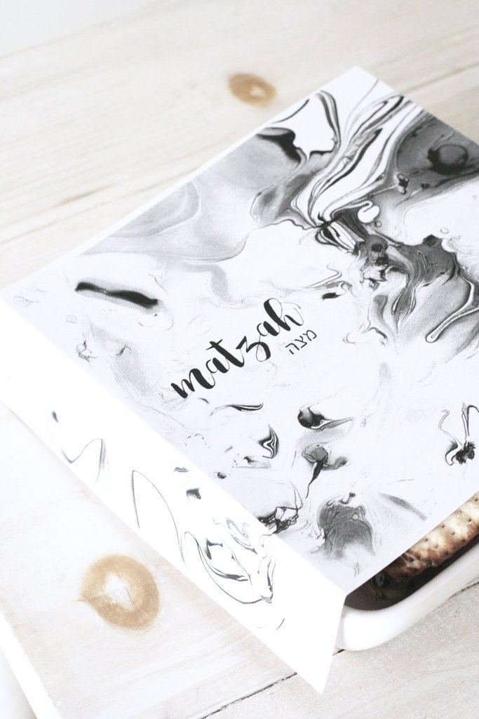 Chai and Home - Marble Passover Seder Set - ModernTribe