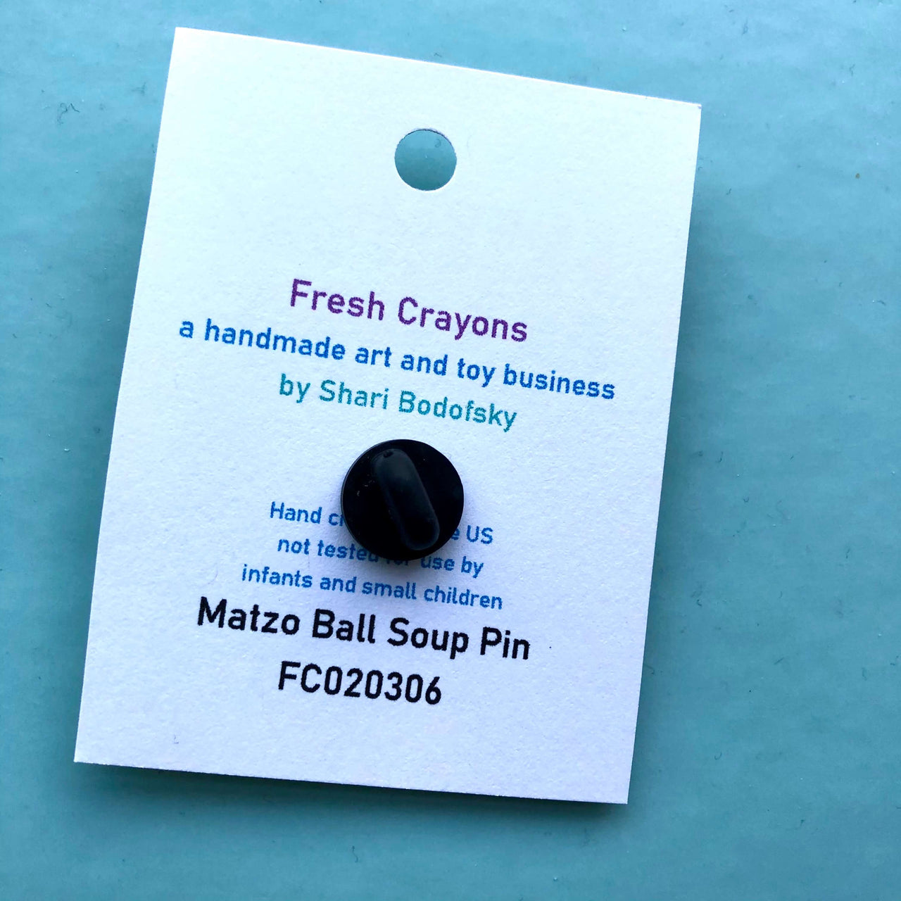 Fresh Crayons - Bubbe's Matzo Ball Soup Pin by Fresh Crayons - ModernTribe