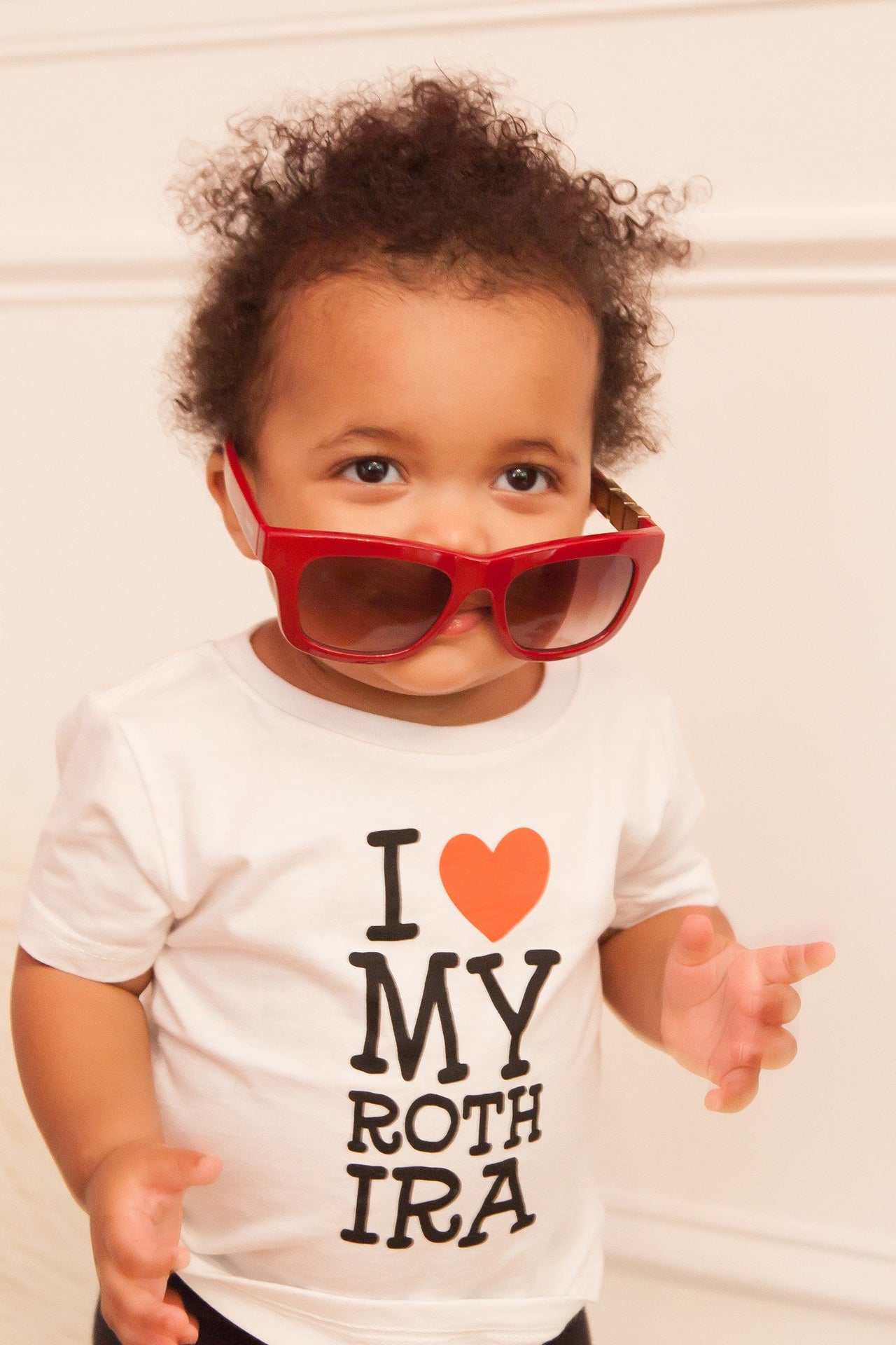 Constructive Kidicisms - I Heart My ROTH IRA Baby and Kid T-Shirt - ModernTribe