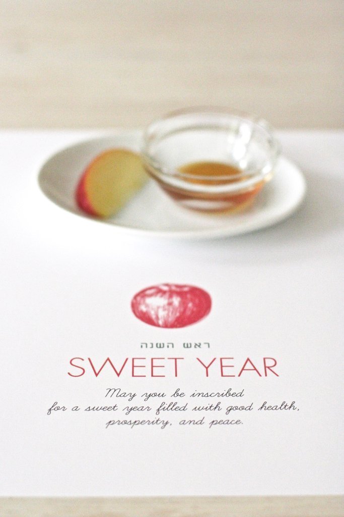 Chai and Home - Red Apple Rosh Hashanah Dining Papers - ModernTribe