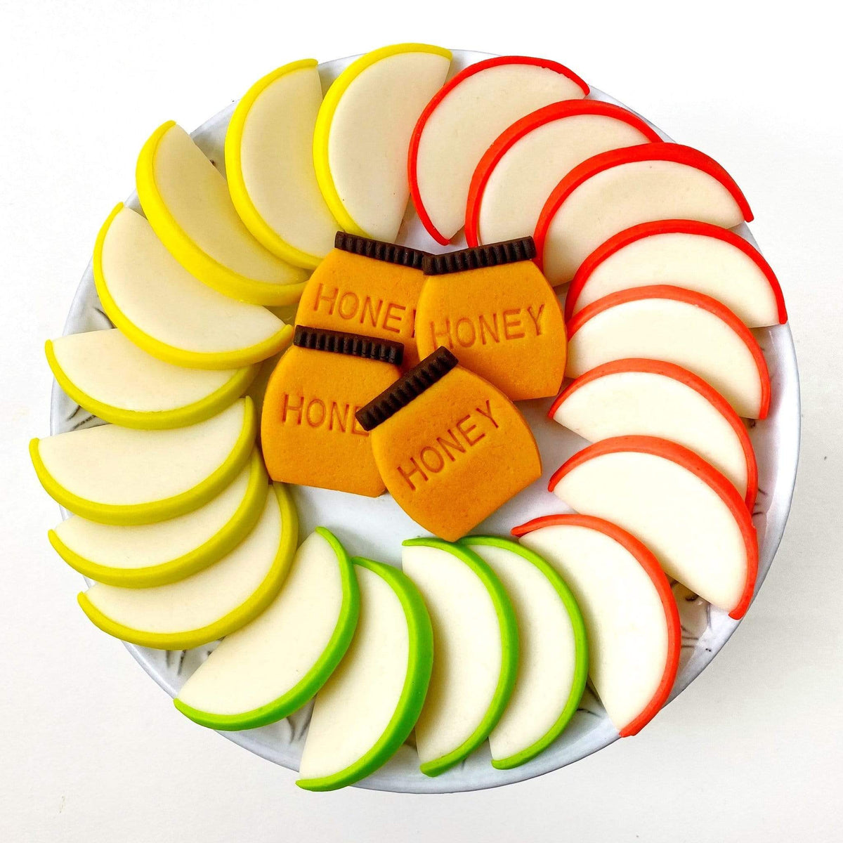 Marzipops - Marzipan Rosh Hashanah Apples & Honey Platter - ModernTribe