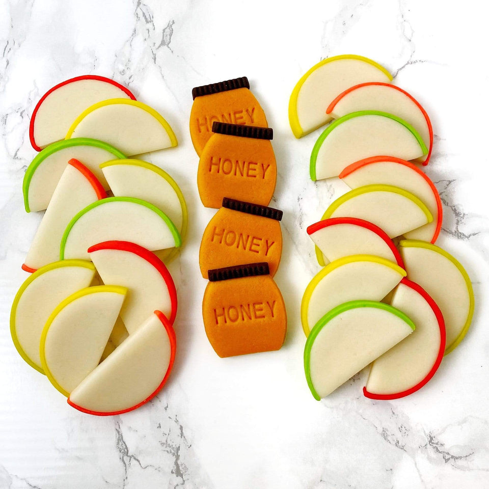Marzipops - Marzipan Rosh Hashanah Apples & Honey Platter - ModernTribe