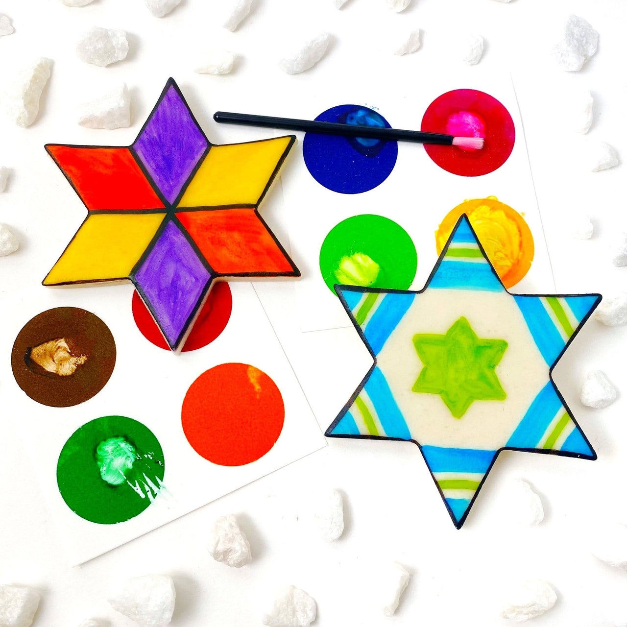 Marzipops - Marzipan Paint - Your - Own Stars of David - ModernTribe
