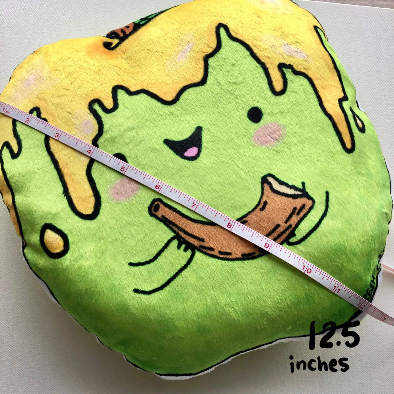 Fresh Crayons - Rosh Hashanah Jewish Apple and Honey Plush Pillow by Fresh Crayons - ModernTribe