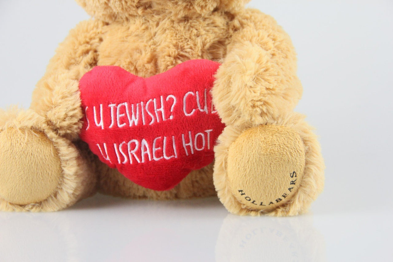 Hollabears - Is U Jewish? Cuz U Israeli Hot Teddy Bear - ModernTribe