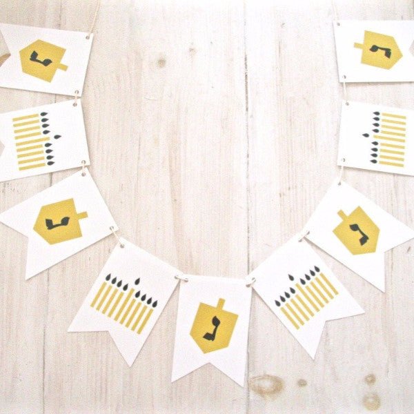 Chai and Home - Menorahs and Dreidels Banner - ModernTribe